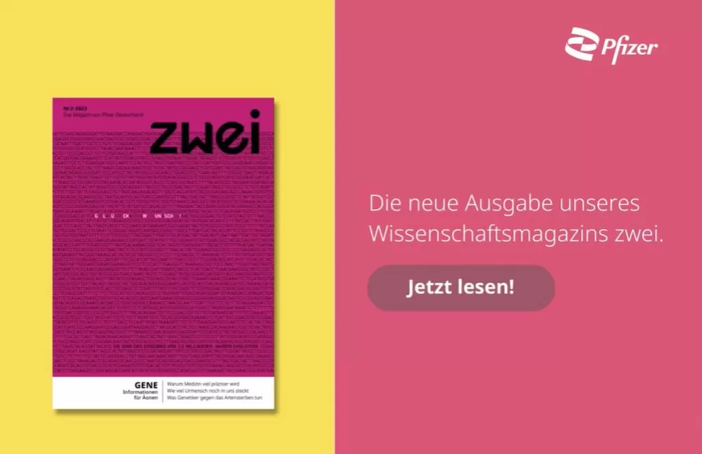 zwei Wissenschaftsmagazin